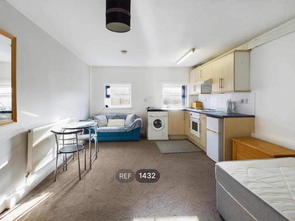 Kitchen, Living &amp; Bedroom area