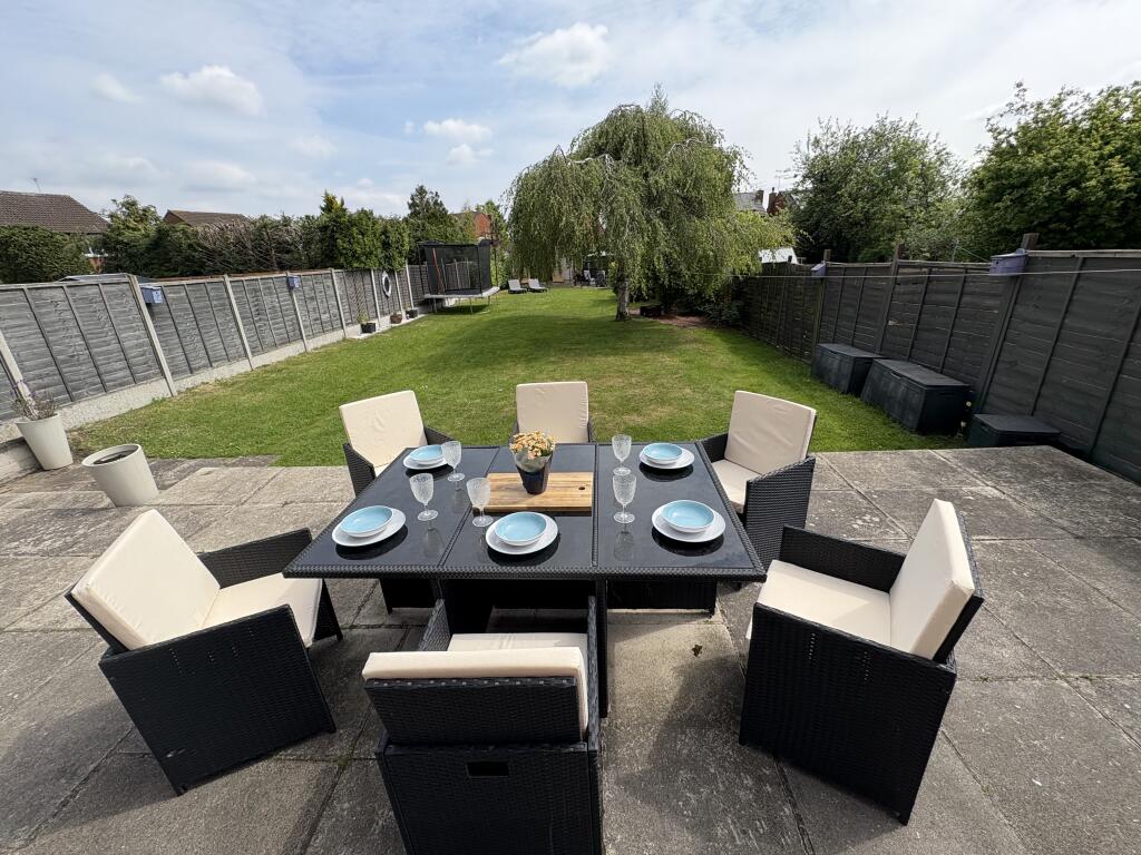 Patio Area and View of Garden