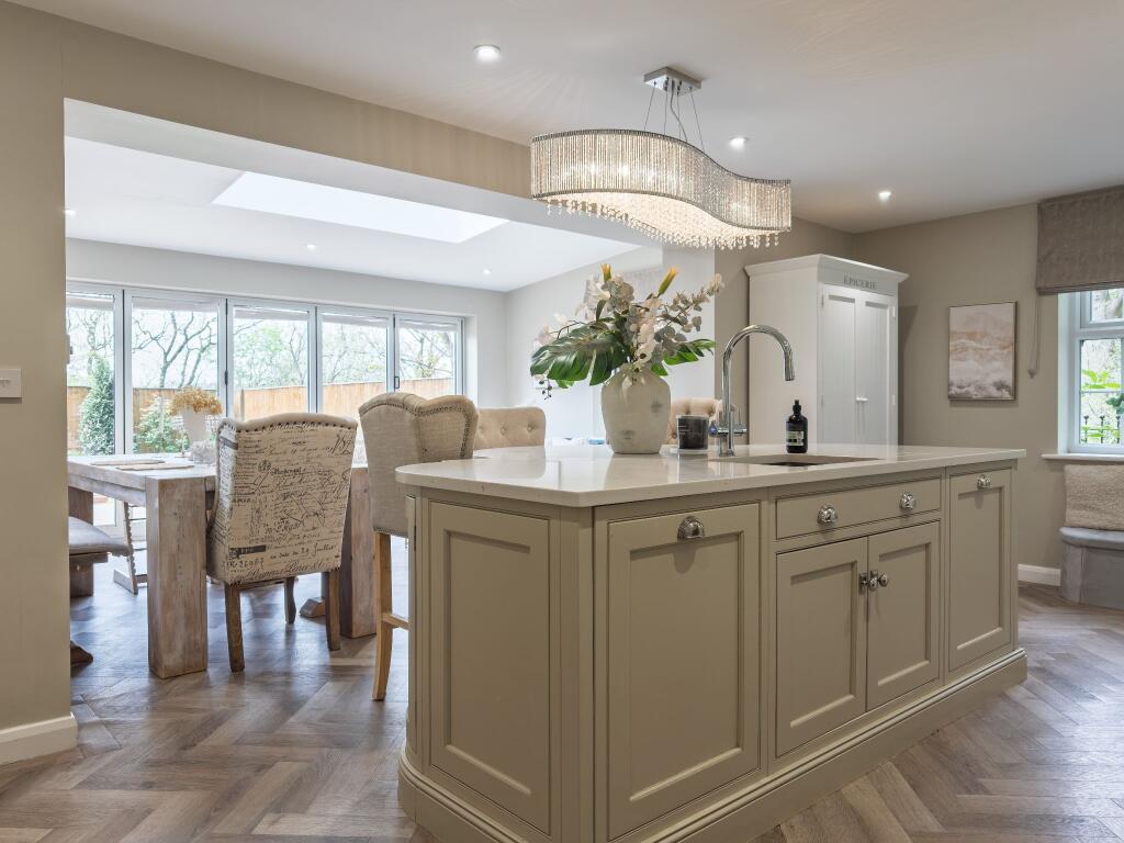 Kitchen and extension