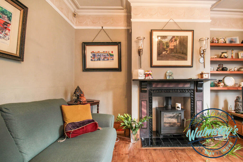 Front sitting room &amp; log burner