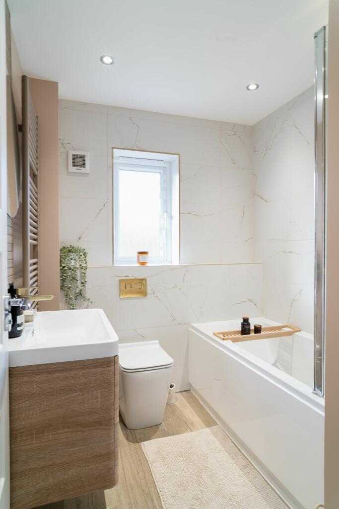 BEDROOMS AND BATHROOMS