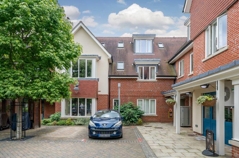 Just outside the main entrance