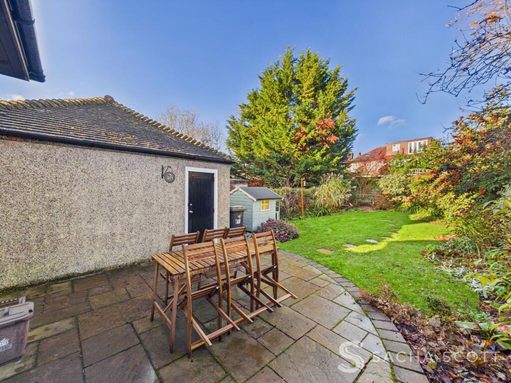 Patio &amp; Rear Garden