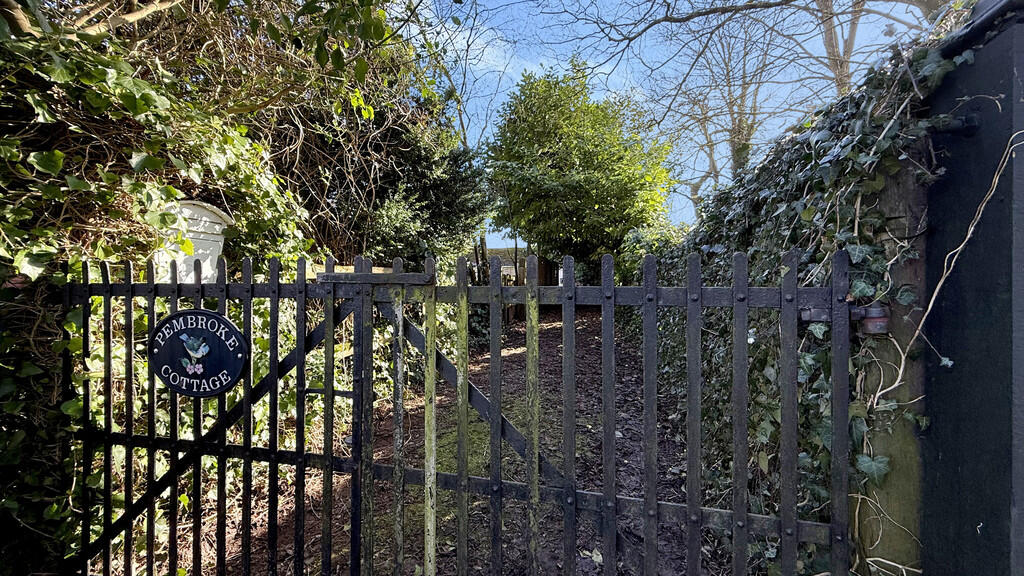 Gated driveway