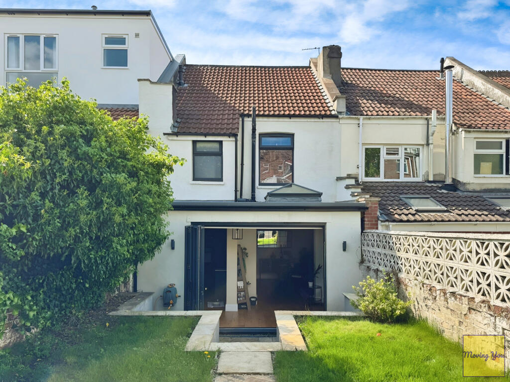 Rear of the property