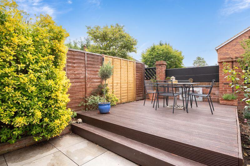 Decked terrace