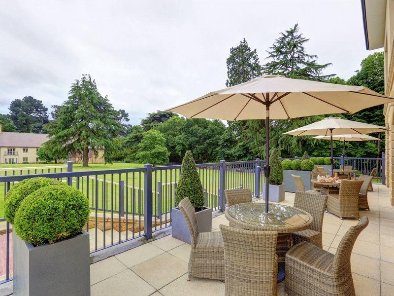Restaurant terrace