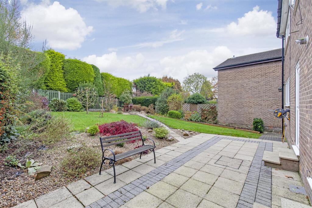 Rear garden and terrace