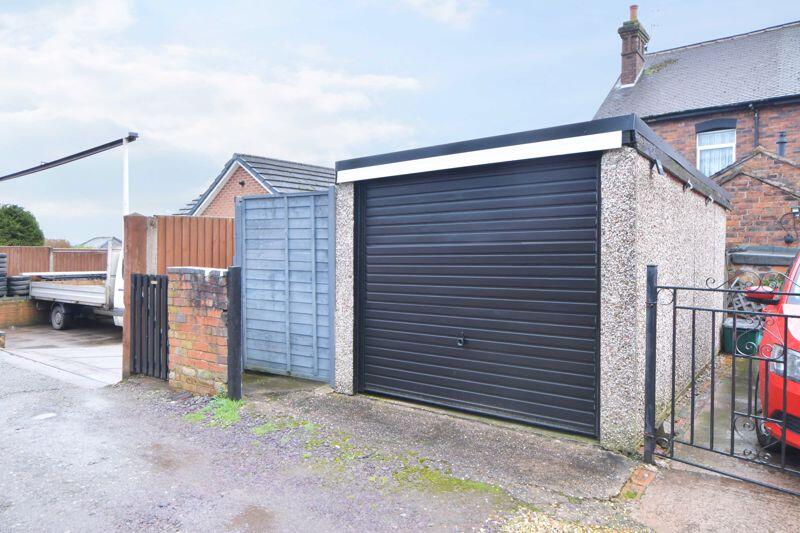 GARAGE AT REAR