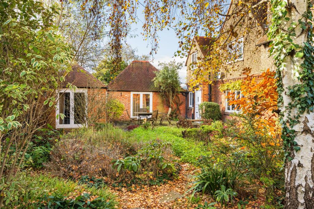 Rear of house with annexe