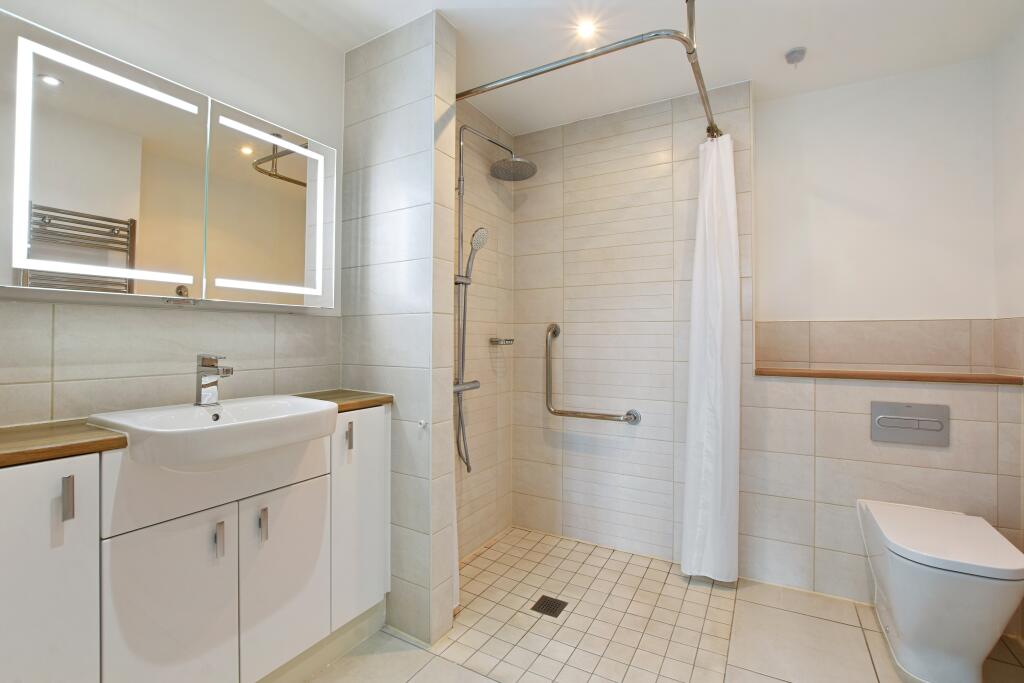 Typical shower room