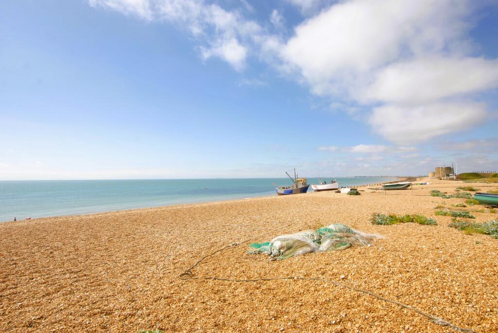 The beach