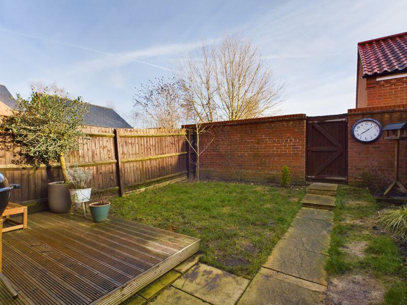 Rear garden