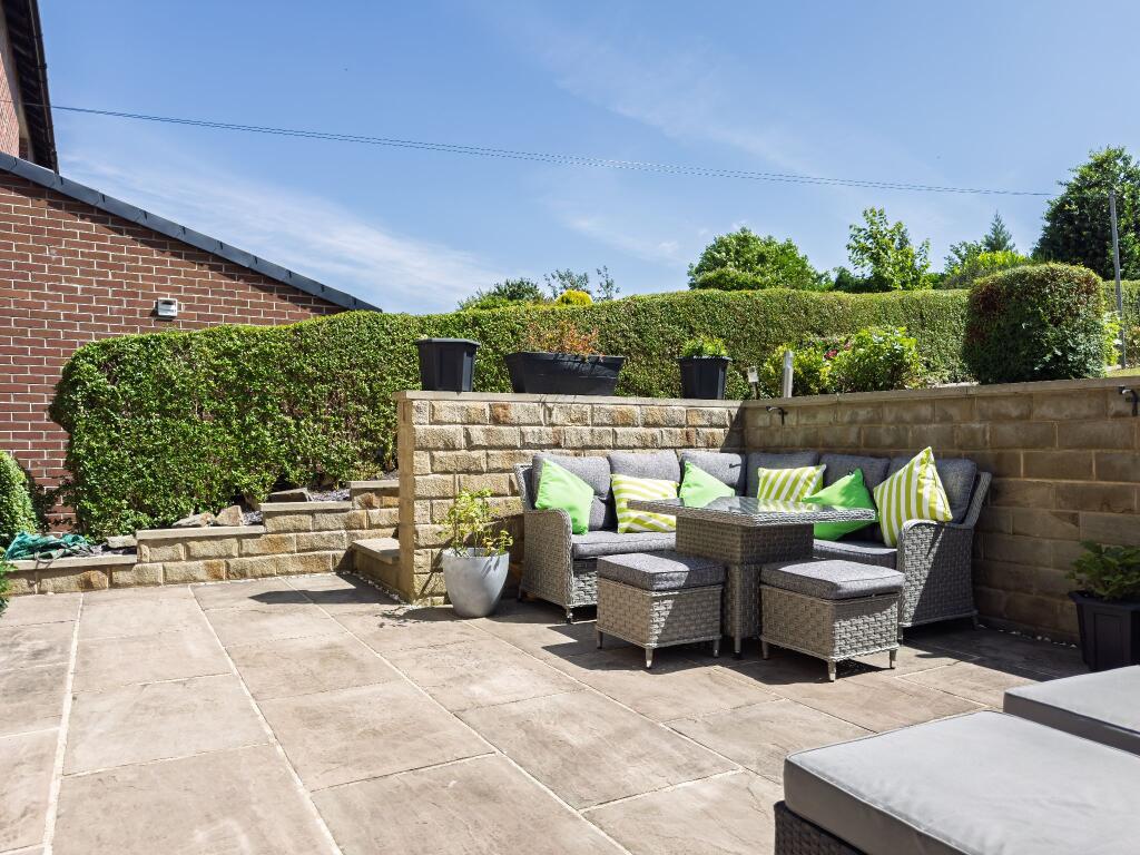 Rear patio