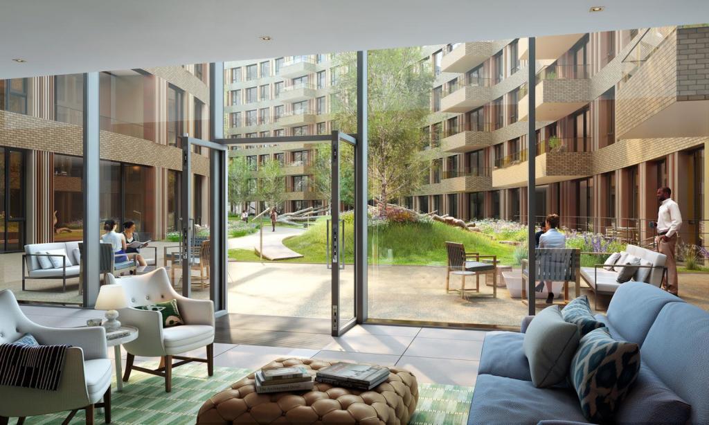 Television Centre residents lounge