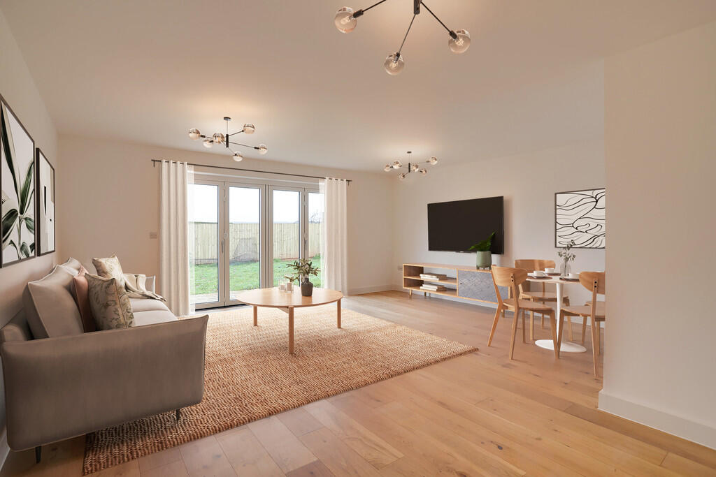 Dining and living...