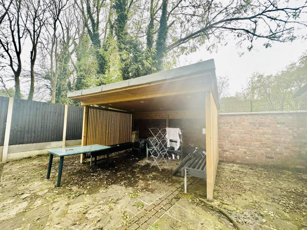 Back Garden Seating Area