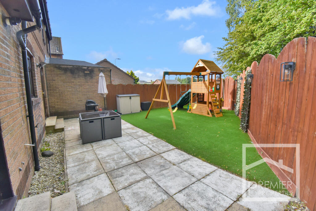 Rear garden