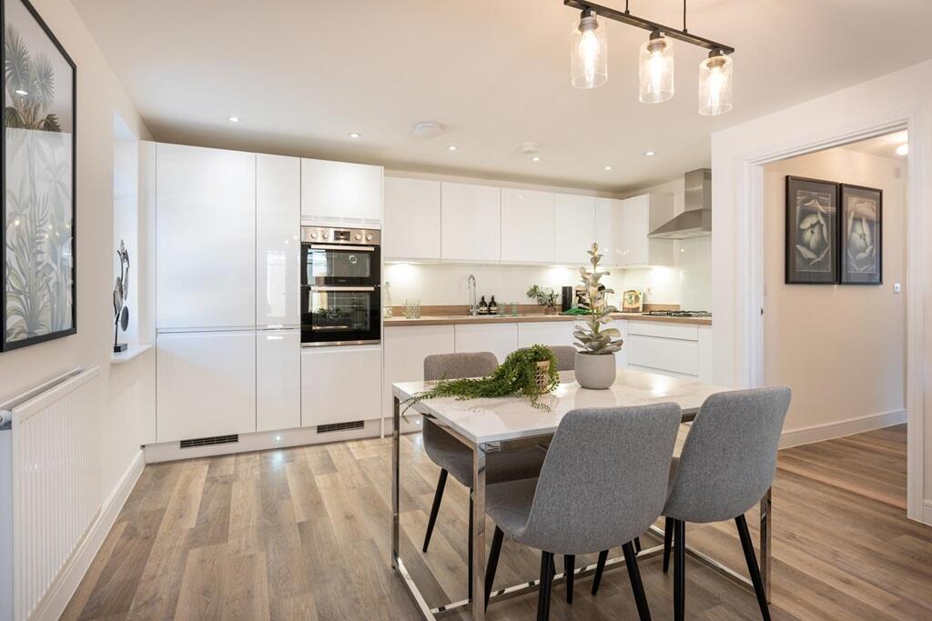 Entertain loved ones in the open plan layout