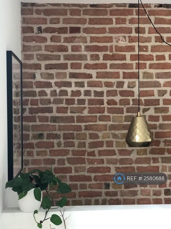 Brick Wall On Stairs 