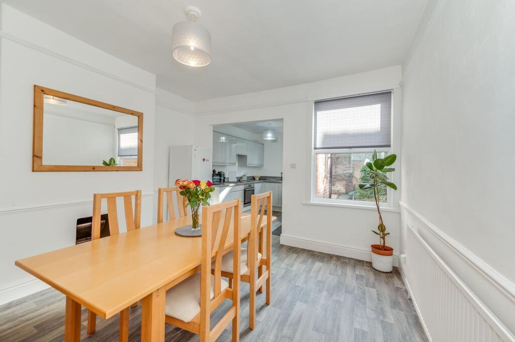 KITCHEN, DINER AND LIVING ROOM