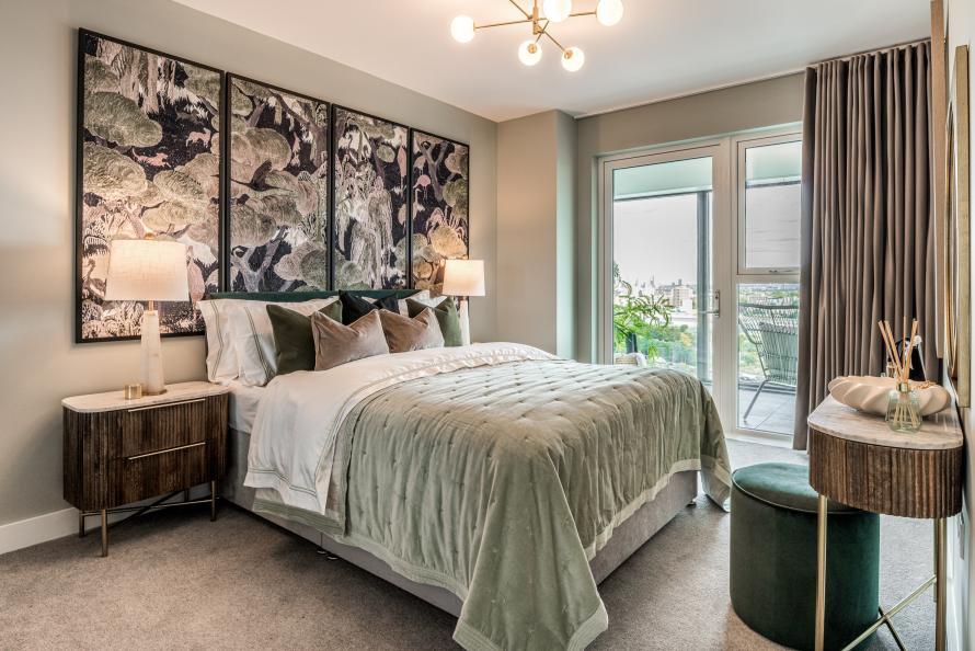 Bedroom with balcony 2