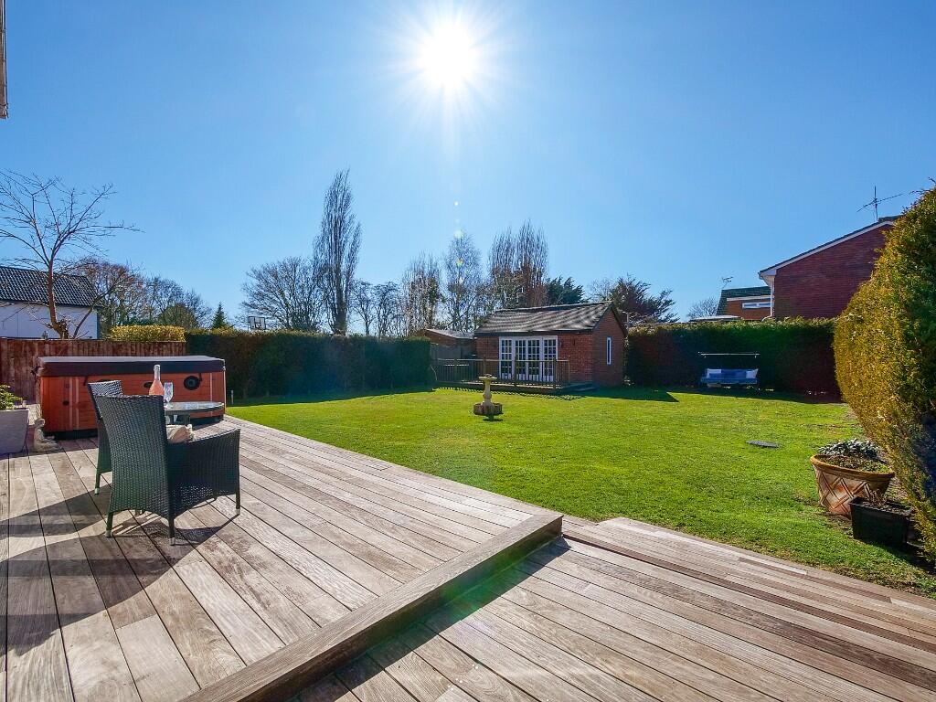 Rear garden