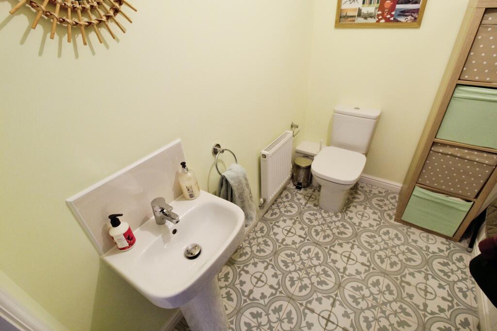 Ground floor cloakroom