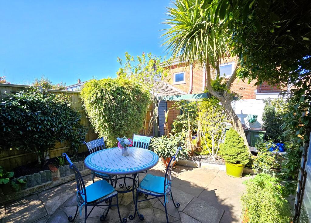 Rear garden
