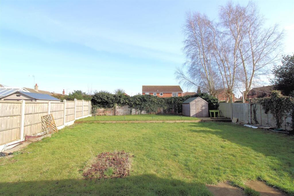 Rear garden