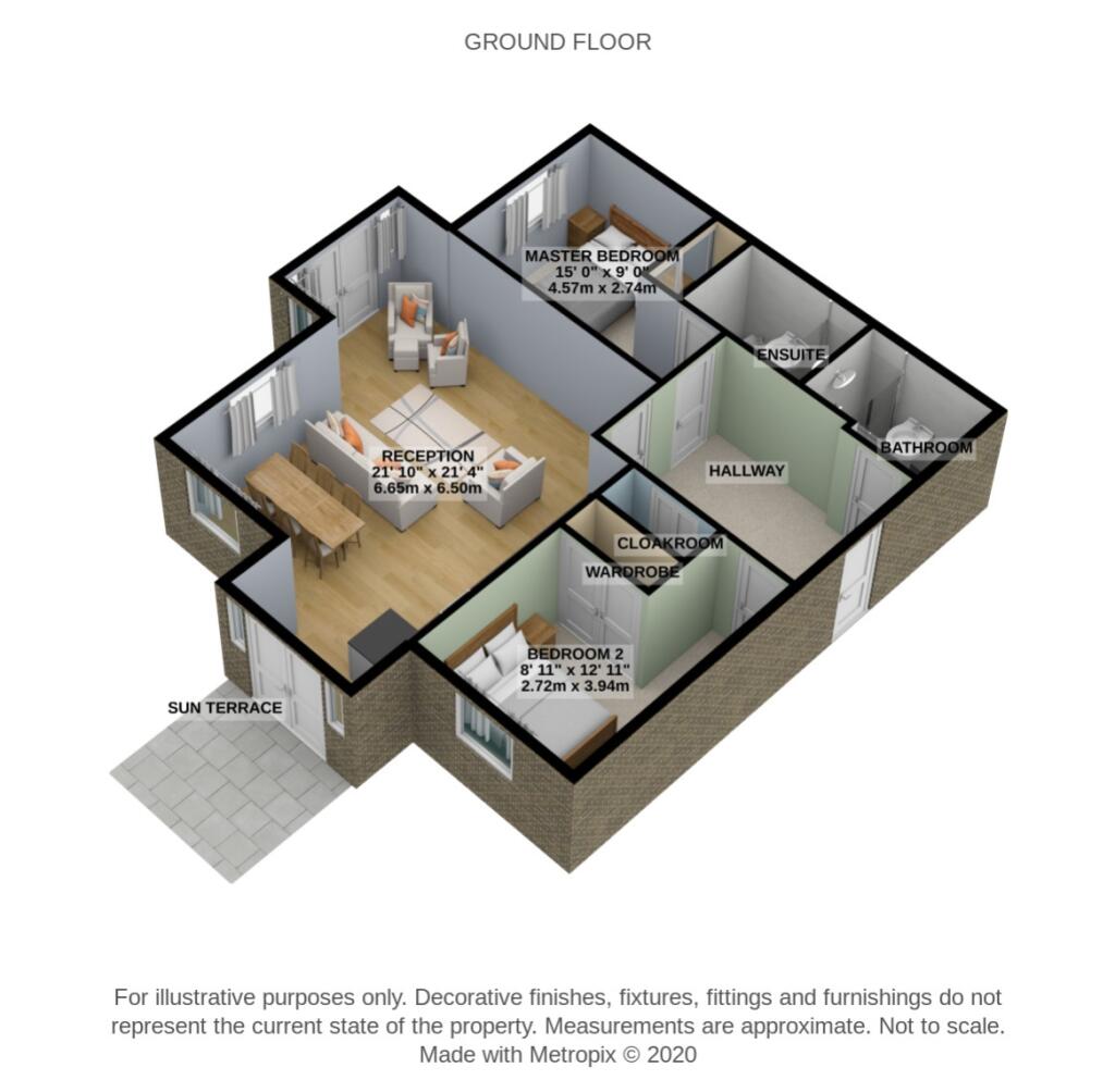 3 Holford Way - Floorplan 3D