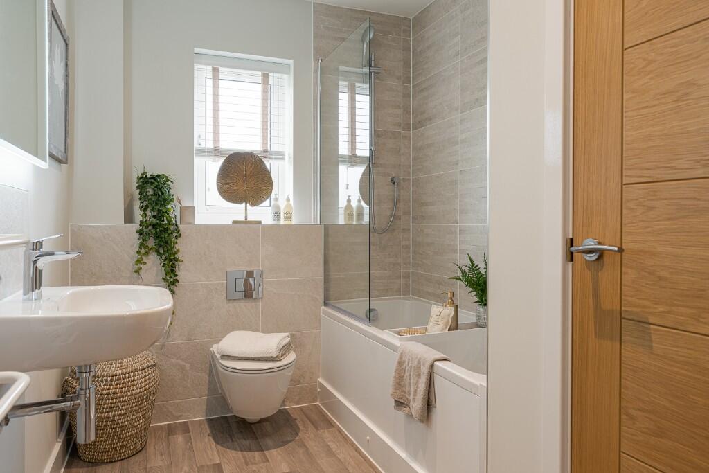 Show home bathroom