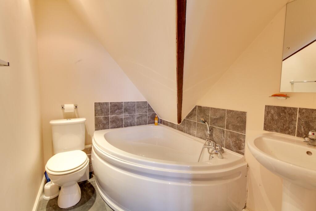 full bathroom and shower head