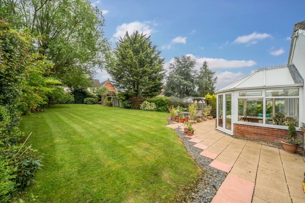 Rear garden