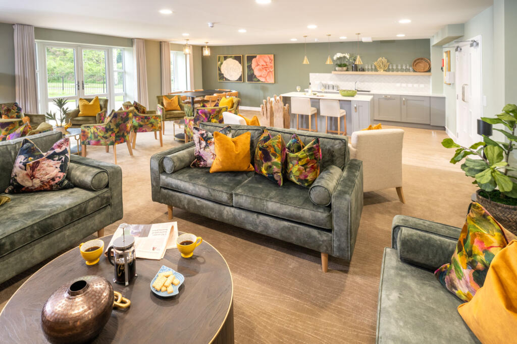 A typical homeowners' lounge