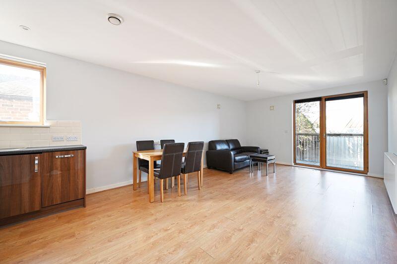 Open plan living space