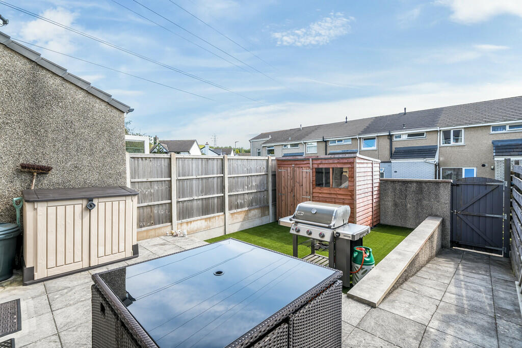 Rear garden