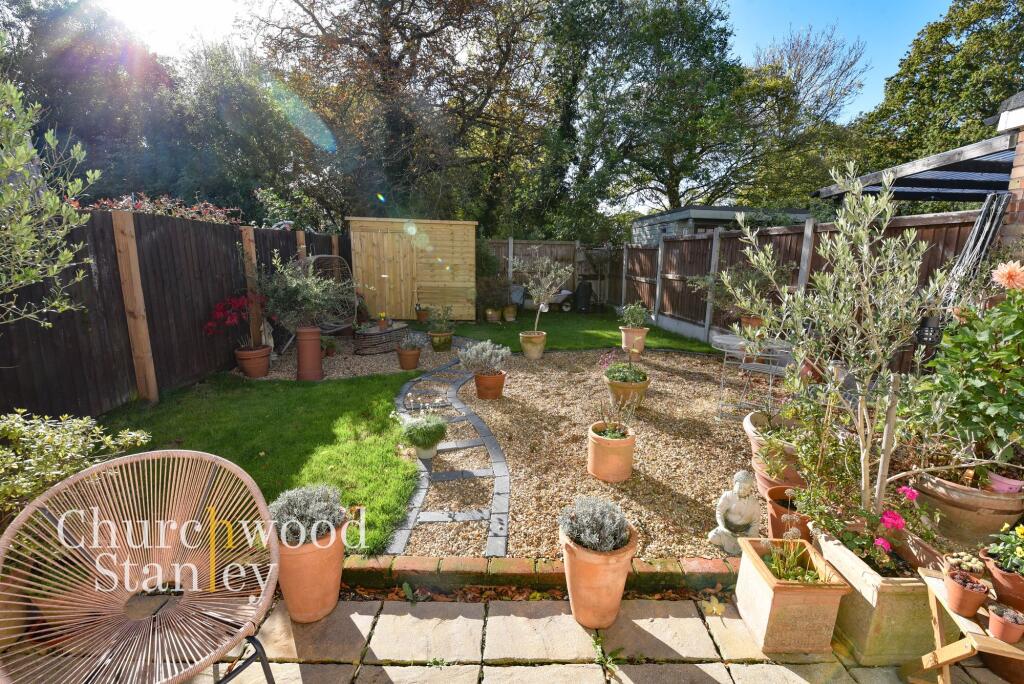Rear garden