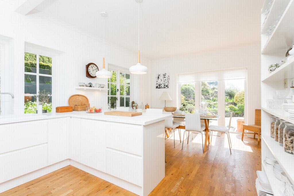 Kitchen/dining rm