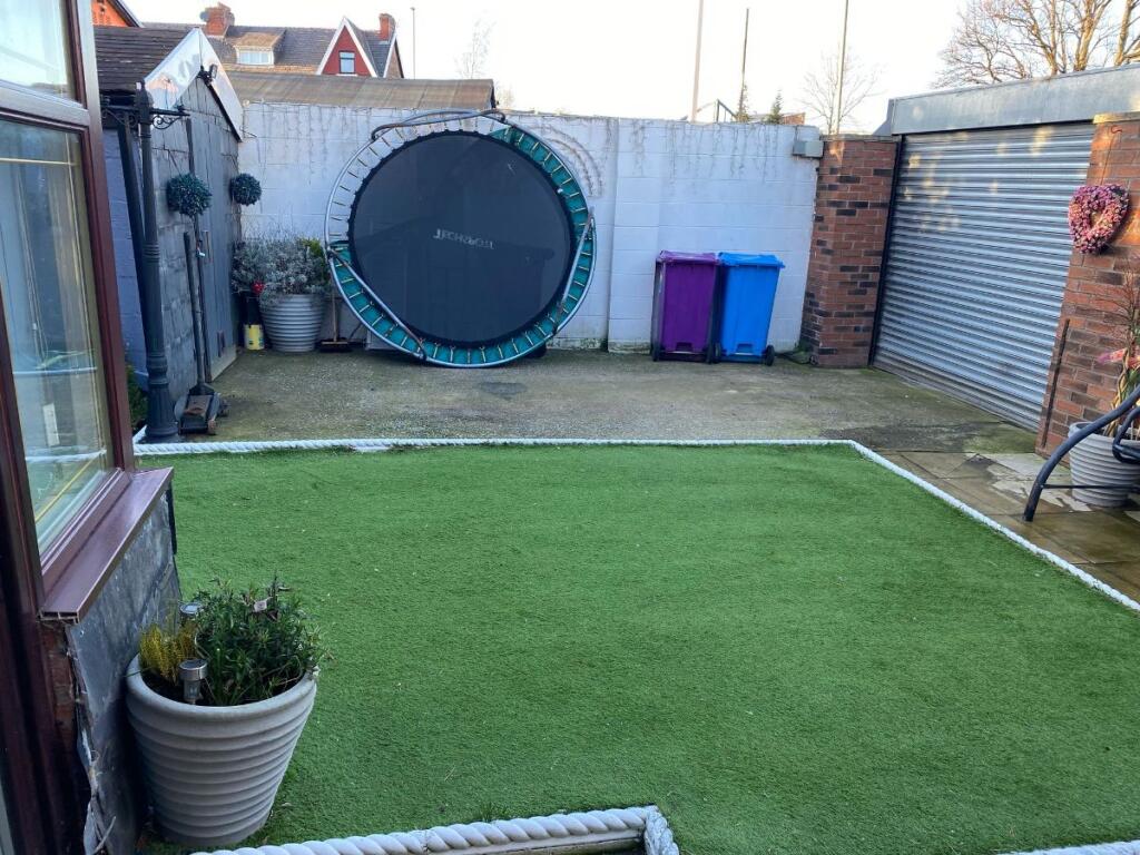 Rear garden