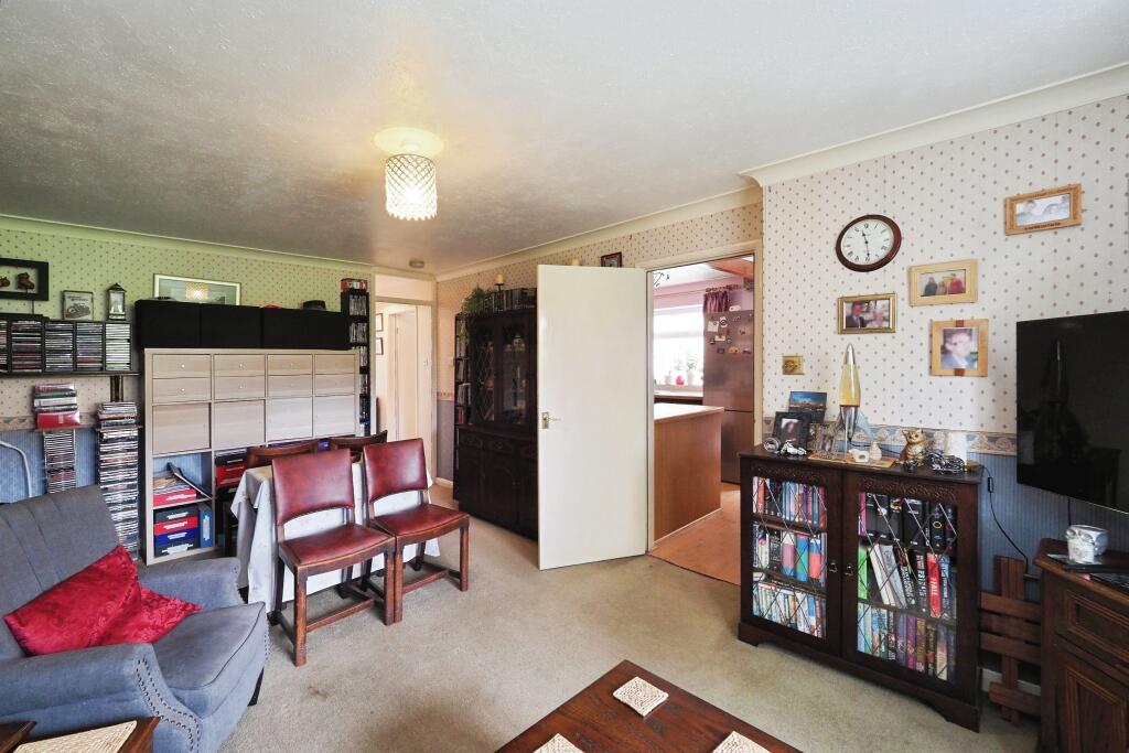 Large lounge and dining space