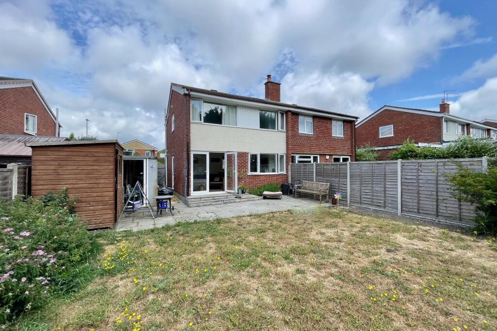 Rear of Property