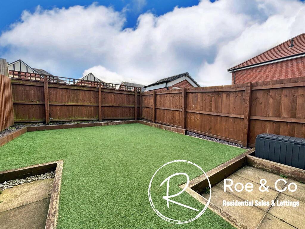 Rear garden