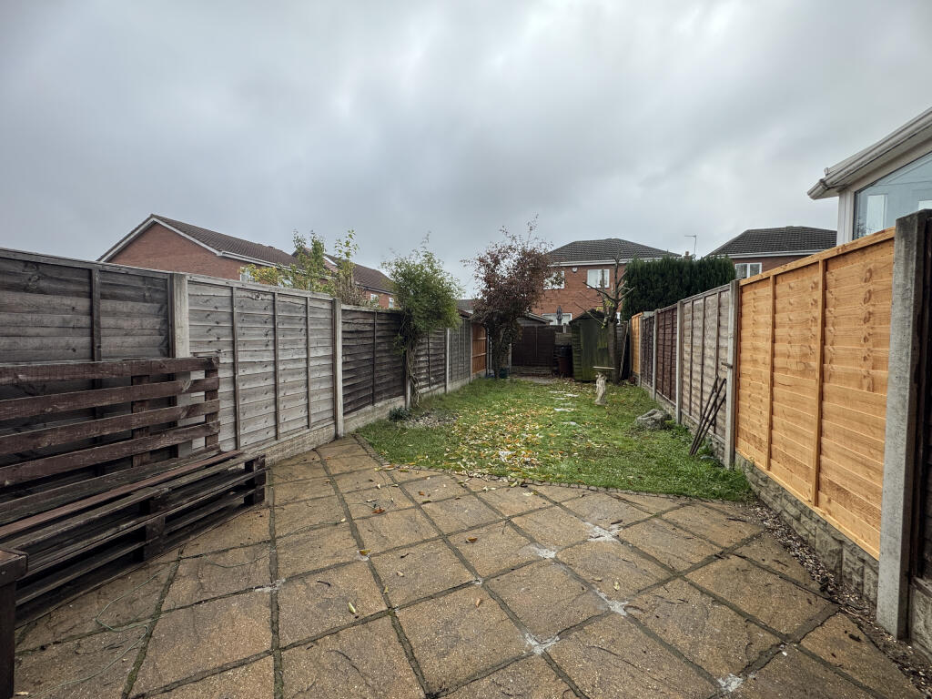 Rear garden