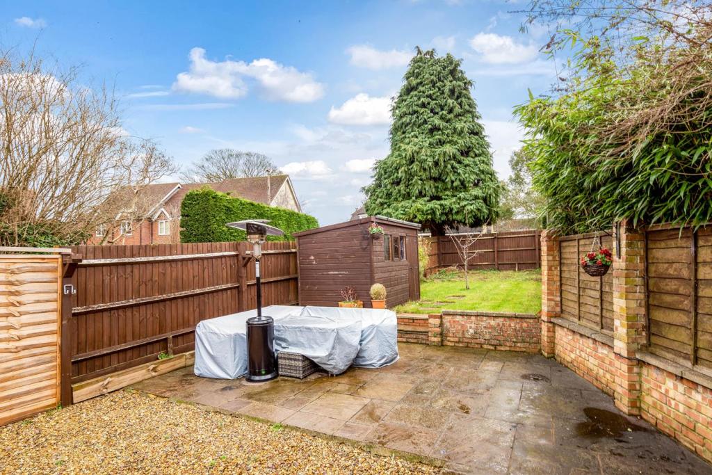 Patio and garden
