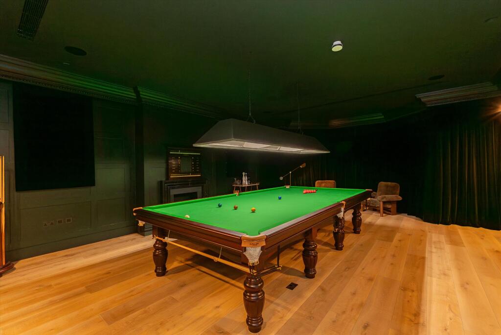 Snooker room