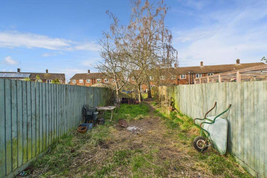 Rear of Property