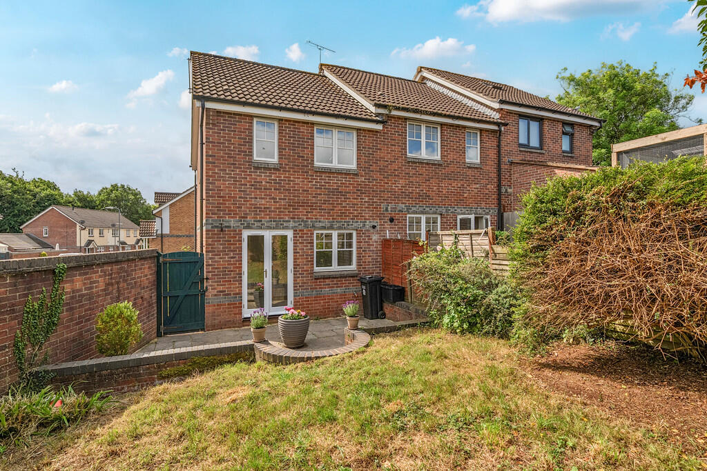 Rear elevation an...