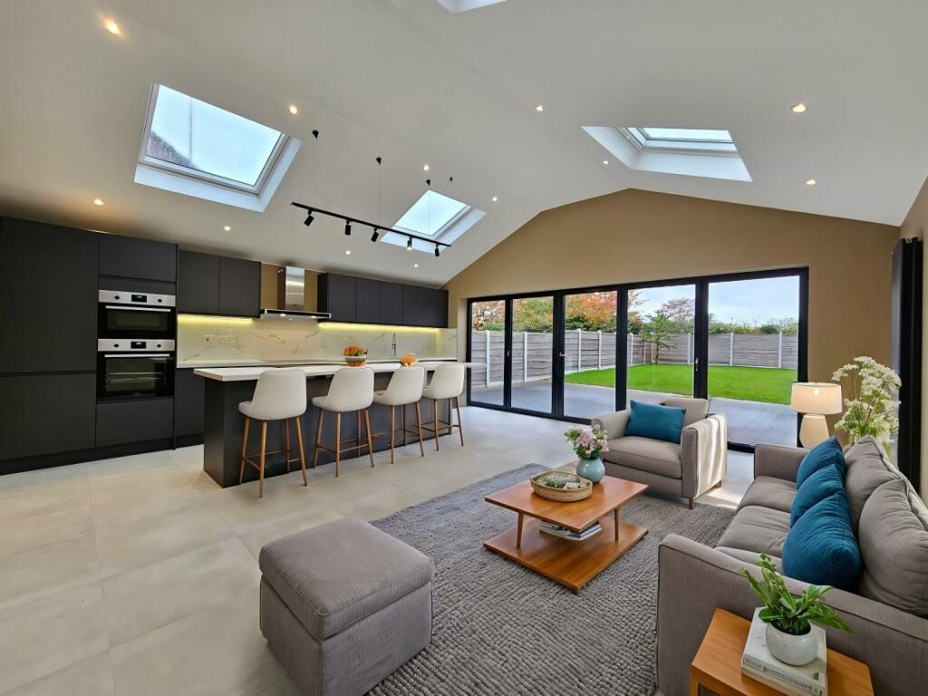 Open Plan Living Dining Kitchen