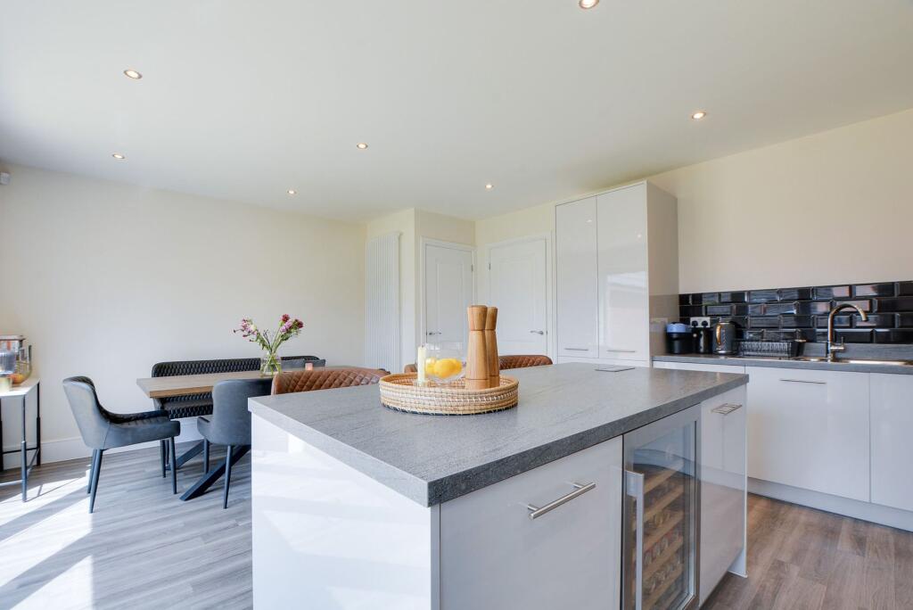 Open Plan Living Fitted Dining Kitchen